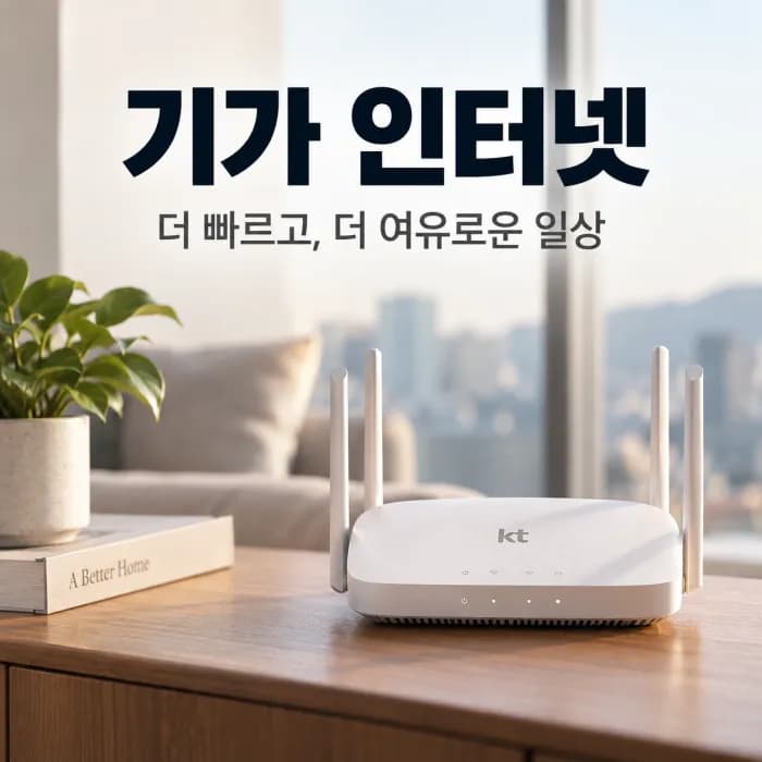 기가 인터넷이란? 100메가·500메가·1기가 차이와 추천 대상