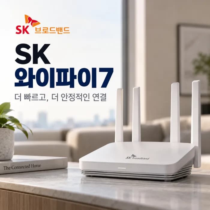 SK 와이파이7 설치 전 확인할 것, Wi-Fi 6와 차이와 MLO 속도