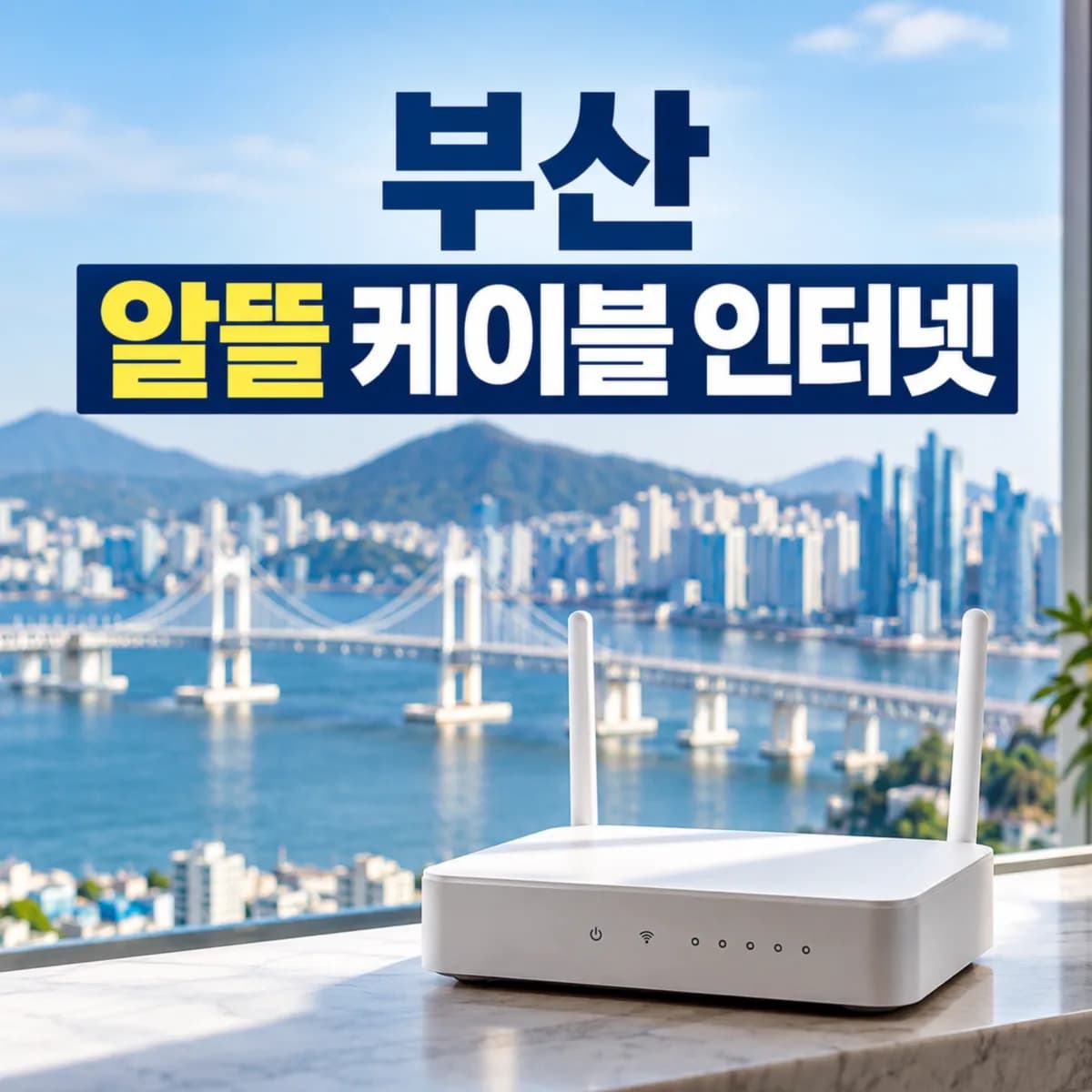 부산 알뜰 케이블 인터넷 어디가 설치될까? KT HCN·LG헬로비전·SK 알뜰 지역과 요금 비교