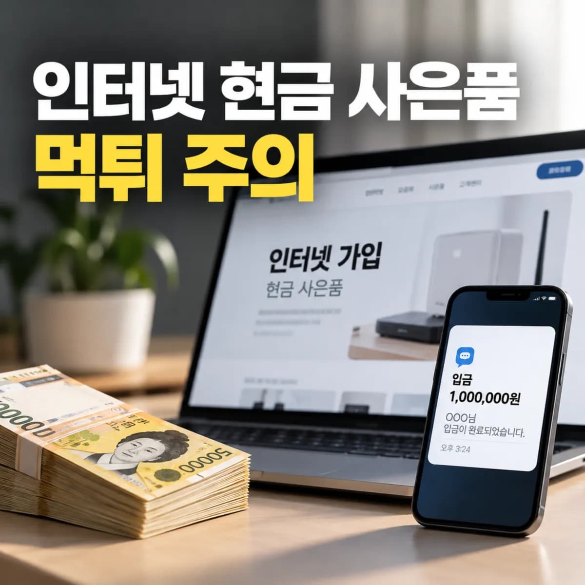 인터넷 현금 사은품 먹튀 피하는 방법, 당일지급·사업자정보 확인