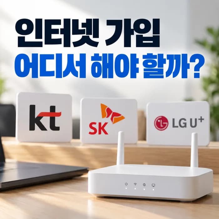 인터넷 가입 어디서 해야 할까? 통신사 본사·온라인 가입처 비교 전 확인할 것
