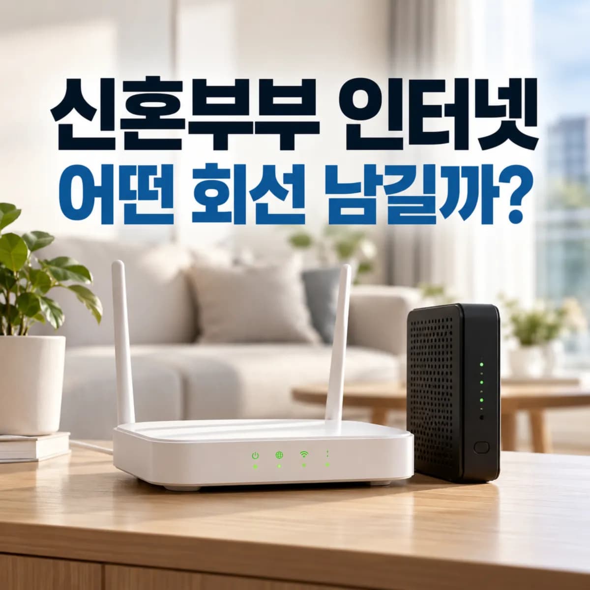 신혼부부 인터넷 어떤 회선 남길까? 약정·위약금·휴대폰 결합 비교