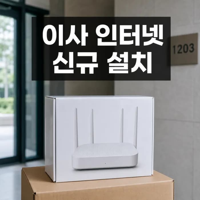 이사 인터넷 신규 설치, 이전 설치와 신규 가입 손익 비교