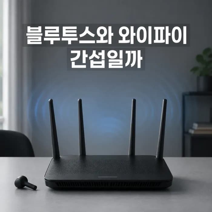 블루투스 와이파이 간섭, 꺼야 인터넷 속도가 빨라질까