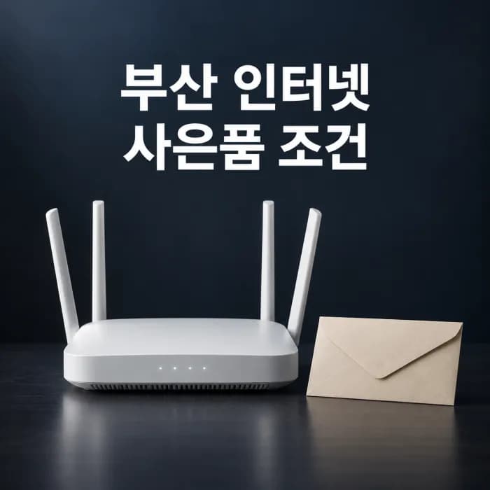 부산 인터넷 가입 사은품 많이 주는 곳, 당일 현금 지급 조건 검증