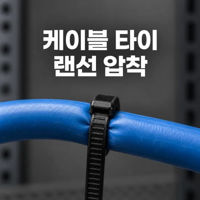 케이블 타이 과다 압착, 랜선 100Ω 임피던스와 반사 손실에 미치는 영향