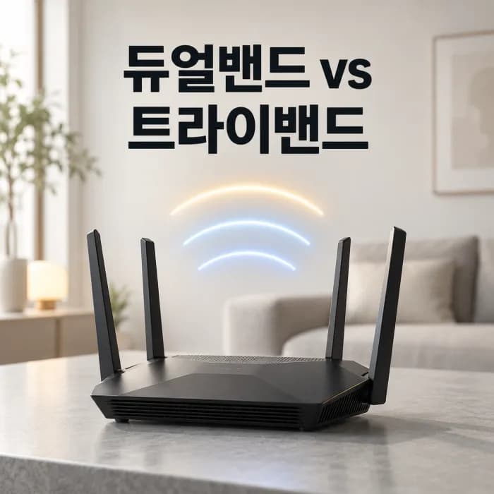 듀얼밴드 트라이밴드 공유기 차이, 우리 집에 필요한 선택 기준