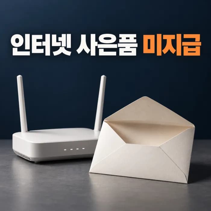 인터넷 가입 사기 사은품 못 받았을 때 신고와 대처 방법