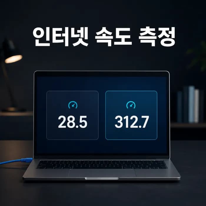 인터넷 속도 측정 사이트 결과가 다른 이유, NIA Fast.com 비교 기준