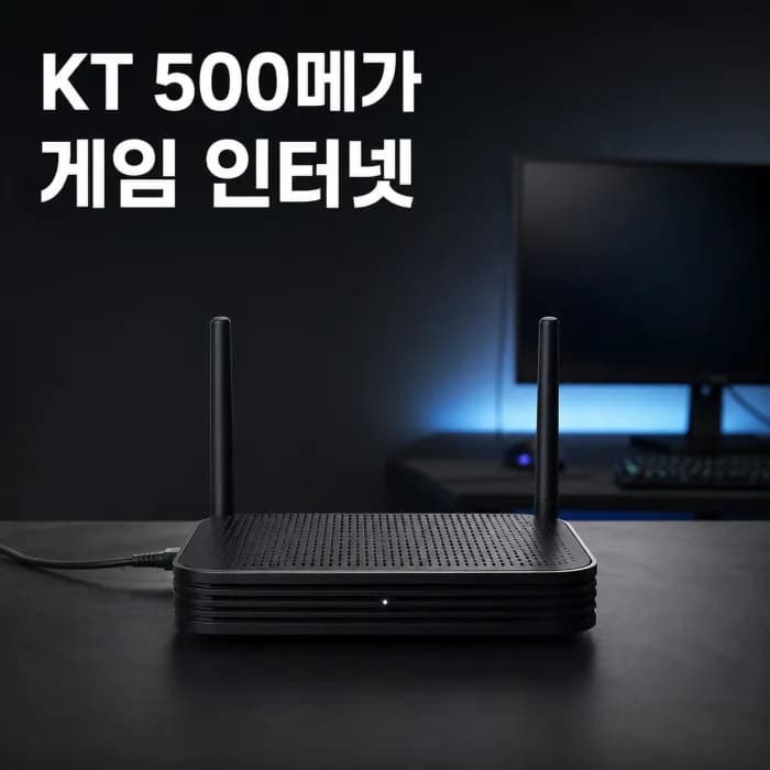 KT 500메가 대칭형, 게임 인터넷으로 먼저 확인할 이유