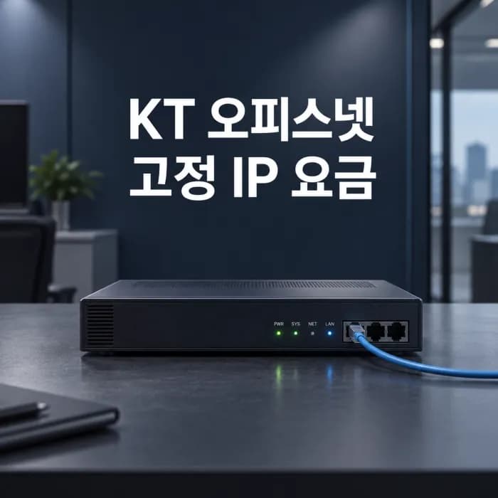 KT 오피스넷 고정IP 추가 요금과 필요한 기업, 일반 인터넷과 다른 점