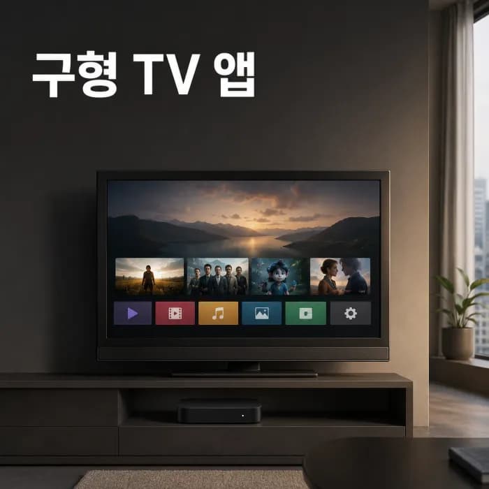 구형 스마트 TV 앱 느릴 때 셋톱박스 교체가 유리한 이유