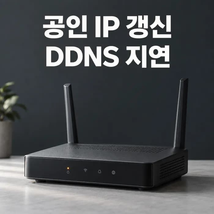 공인 IP 자동 갱신 주기와 DDNS 지연, 외부 접속 끊김 예방법