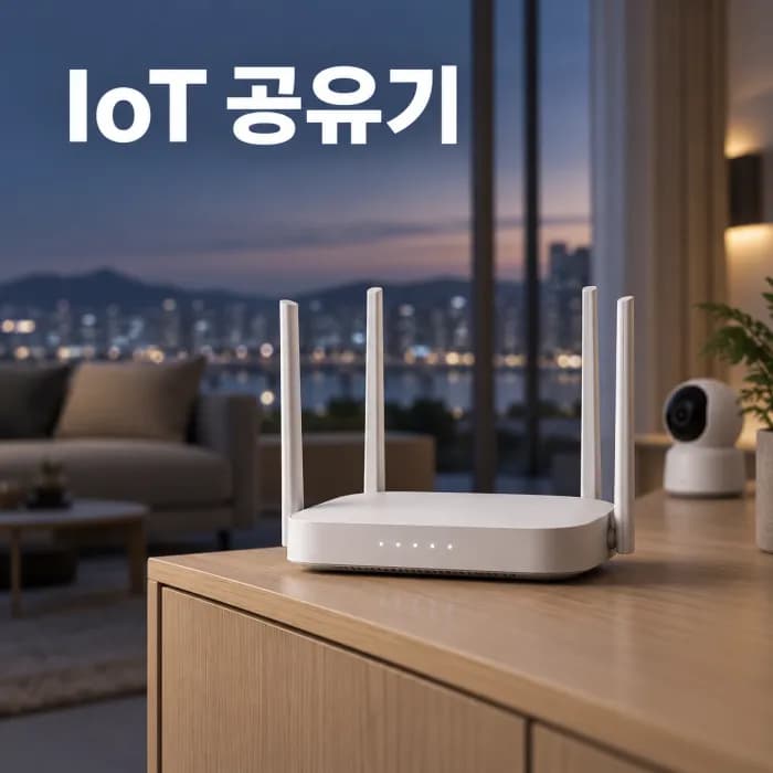 스마트홈 IoT 기기 다중 연동, 인터넷 회선 속도보다 공유기 동시 처리 용량이 우선인 이유