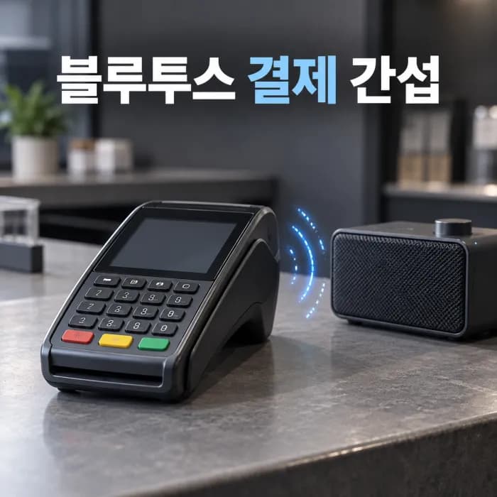 매장 블루투스 오디오 간섭, 카드 결제 오류와 함께 생기는 이유