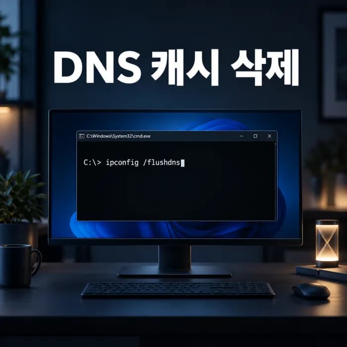 티케팅 DNS 캐시 삭제, 예매 10분 전 flushdns가 실제로 하는 일