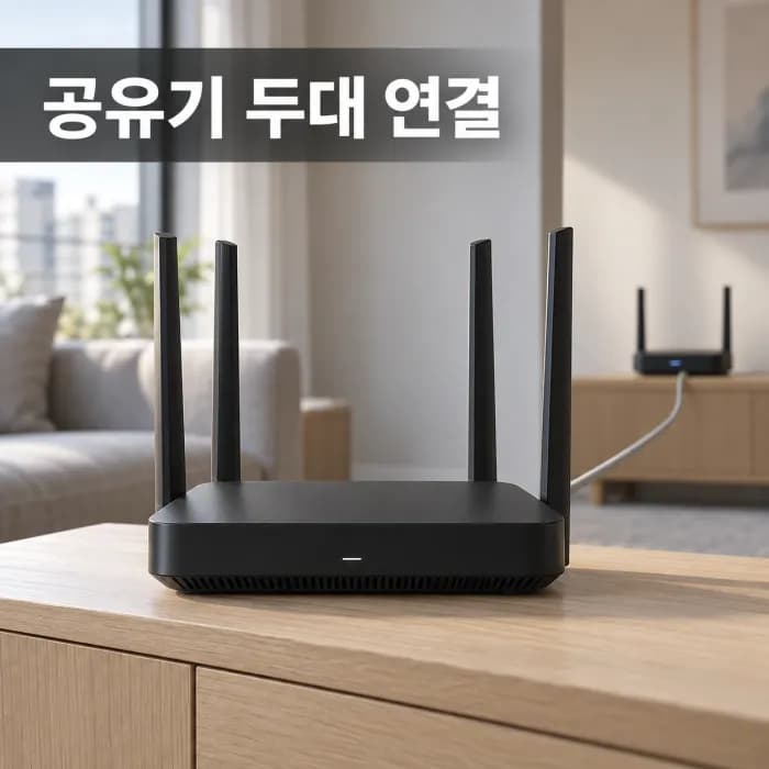 공유기 두대 연결, 와이파이 확장 전에 확인할 설정 방법